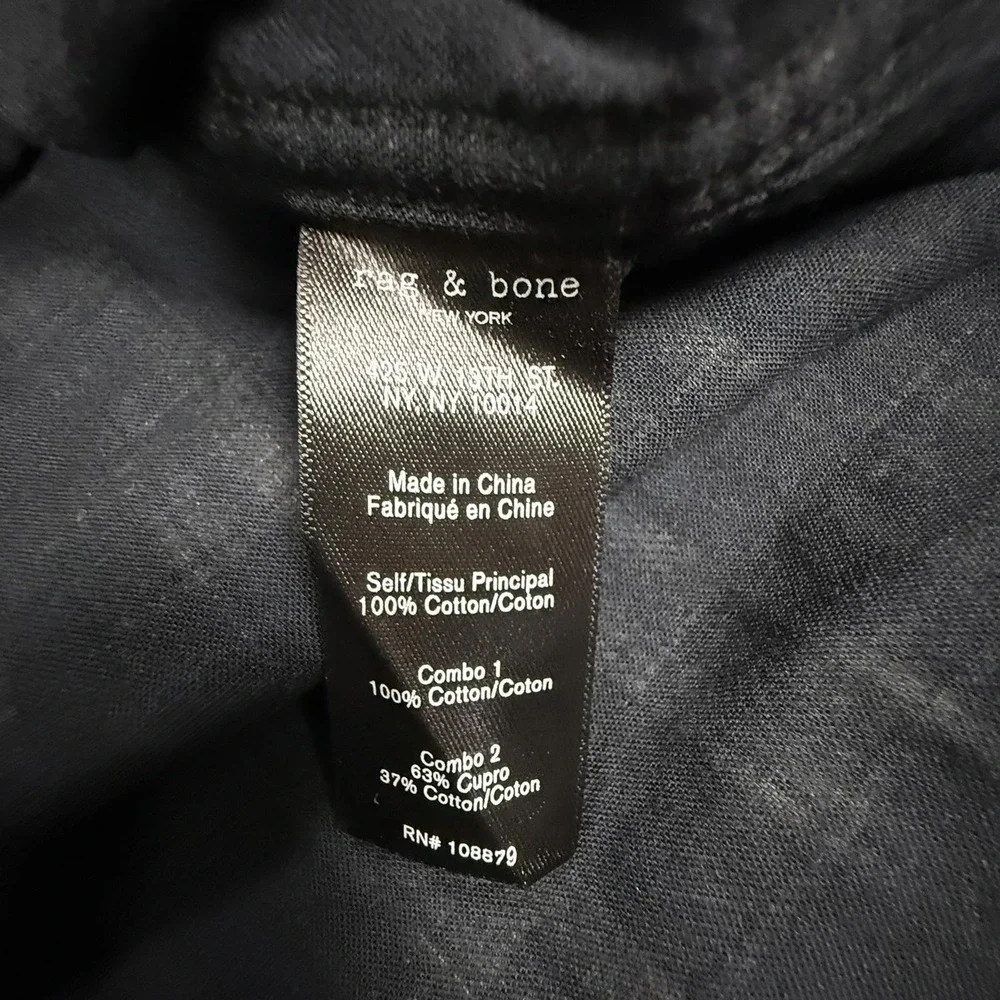 Rag & Bone Men's‎ Classic Fit 100% cotton plaid Flannel Size L